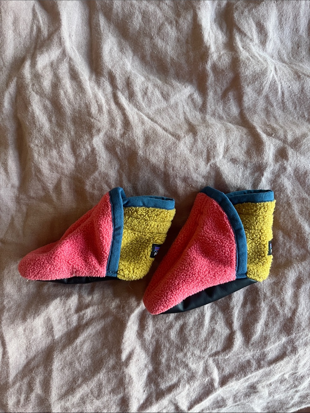 Patagonia Fleece Newborn Booties